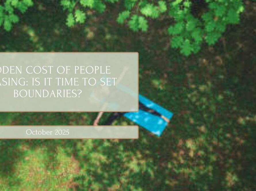 Hidden cost of people pleasing